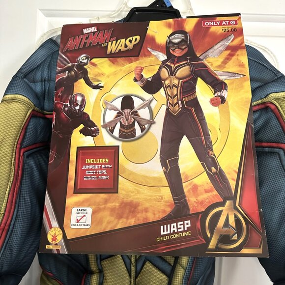 Brand New Rubie's Marvel Ant-Man & The Wasp Large Girl's Costume, Jumpsuit Only - Picture 3 of 13